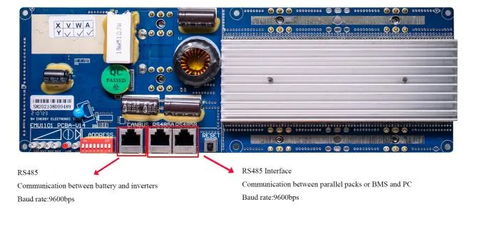 Seplos Smart BMS High Discharge Current Protection Board Integrated Circuits 48V 150A