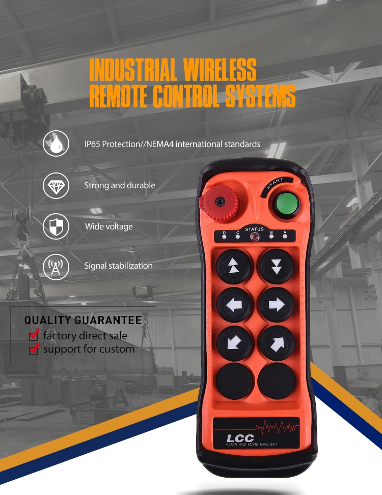 Q600 Wireless Industrial Radio Transmitter and Receiver Remote Control