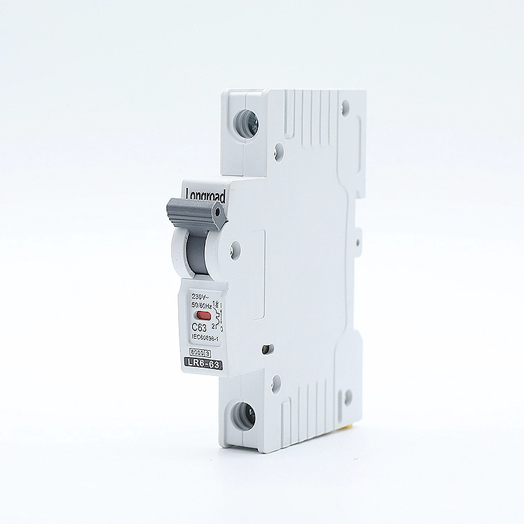 SAA Approved 6ka Short-Circuit Breaking Capacity Compact MCB 13mm Width Per Pole