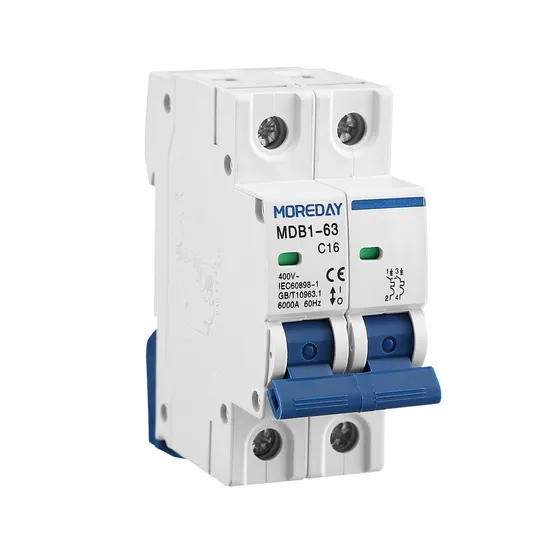MCB-Miniatur-Leistungsschalter Typb, Typ C und Typ D 50/60 Hz.